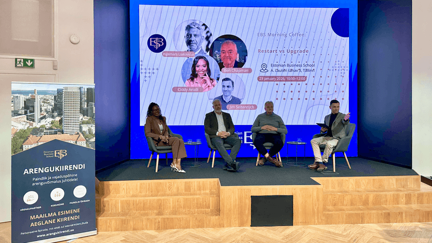 23.01 hommikukohv- Ciddy Arodi, Ingemars Liakovicus, Ben Chapman ja Jim Seltenrijch