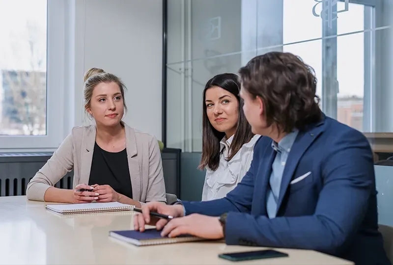 EBS Students PhD talking