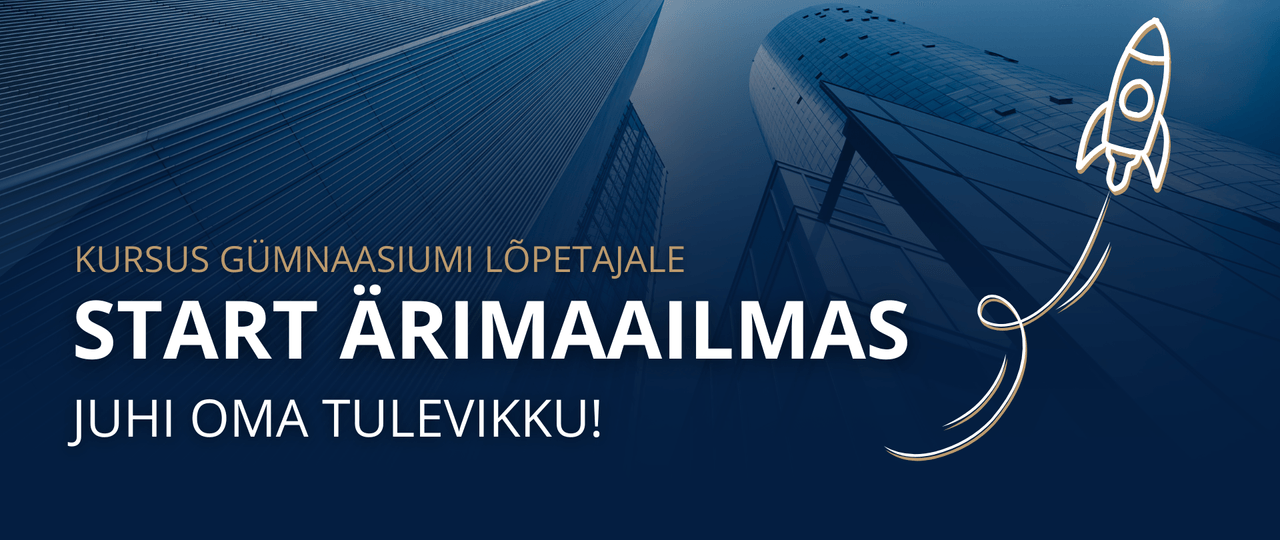 Start ärimaailmas visuaal