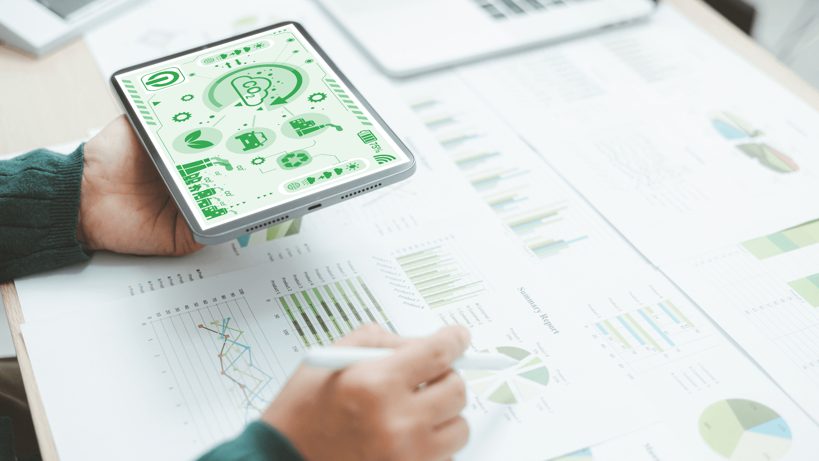 Rohe baasoskuste visualiseering